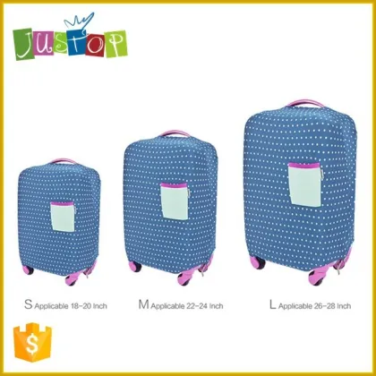 JUSTOP Popular Travel Luggage Case Cover Organizer High Quality Luggage Cover (S)