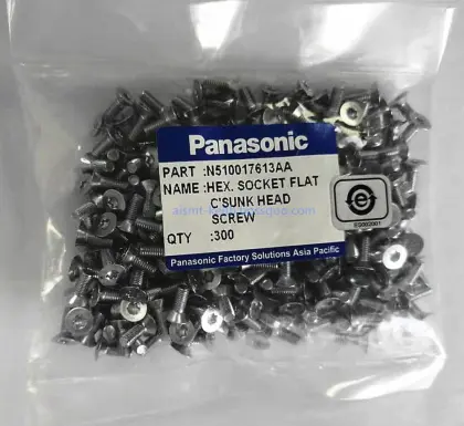 N510017613AA Panasonic HEX. SOCKET FLAT C'SUNK HEAD SCREW