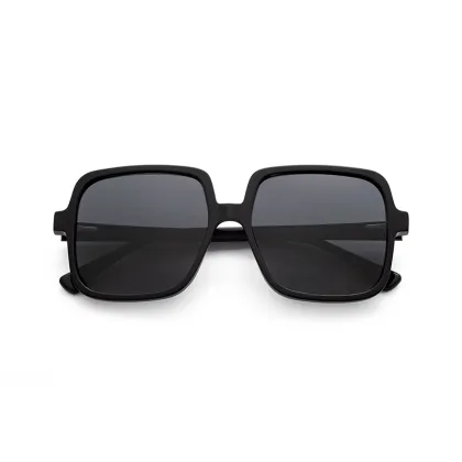 High-Quality Luxury Optical Glasses Made of Black Acetate - Perfect for Myopia Correction