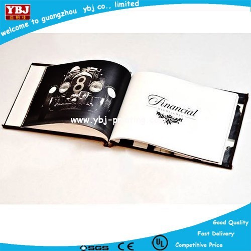 professional printer high quality full color perfect bound catalog brochure printing