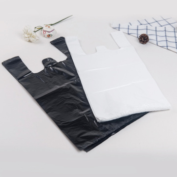 Custom Size Shopping Non Woven Plastic Vest PE LDPE HDPE Bags