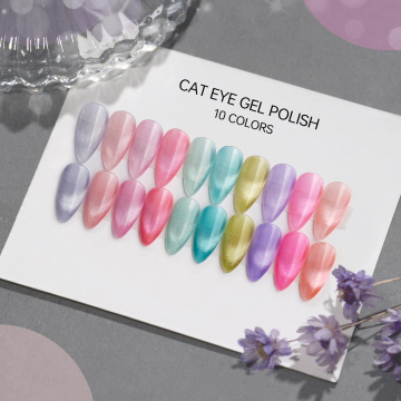 เซรามิกแม่เหล็ก Cateaye ทาเล็บเจล - ทำเล็บ DIY เงางามสูง