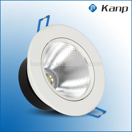 3W 5W 7W 12W 15W High Power Black Heat sink Ceiling COB Focus LED Downlight