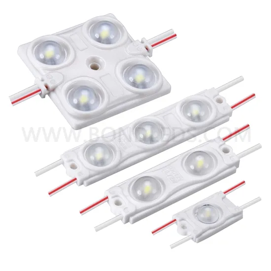 High Power DC12V SMD2538 LED Module with 1-4 LEDs and IP68 Waterproof 160 Degree Lens
