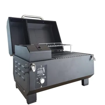 Kjk-0101 Pellet Barbecue Grill Smart Bbq Grill Bbq Outdoor Camping Intelligent Barbecue Grill