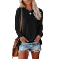 Women Casual Loose Long Sleeve Top