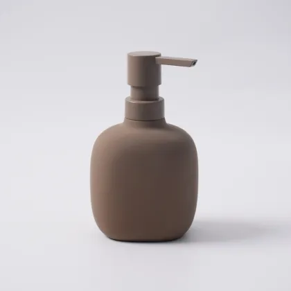 Cream ceramic soap dispenser commercial foam soap dispenser