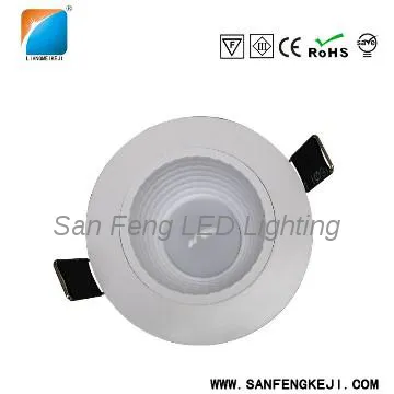 Widely Application 4/7/12wLED Downlight with Aluminum Finis