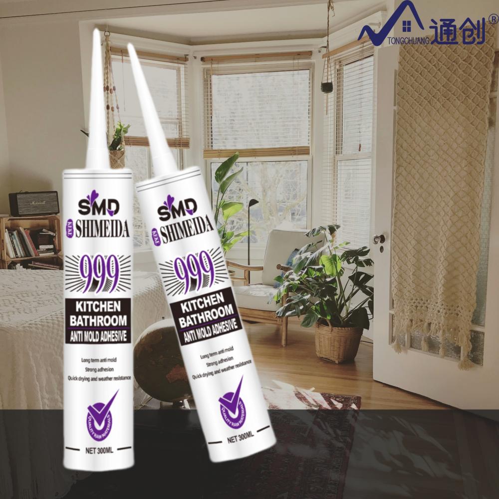 SMD999 acid clear glass glue