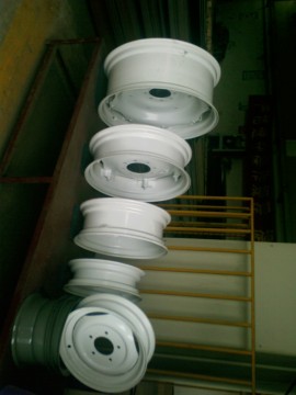 Roda Line Produksi semua baris