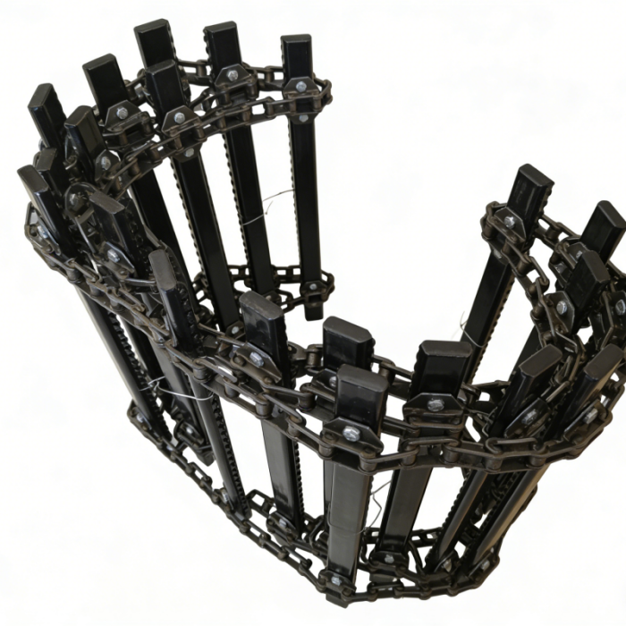 Catena per finitrice per asfalto di alta qualità per impieghi gravosi con trattamento HRC36-42