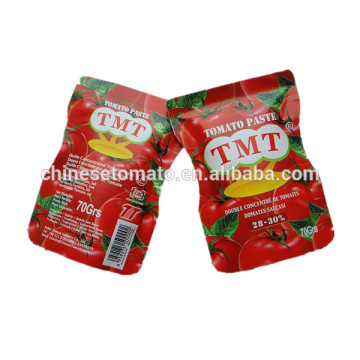 low price 50g sachet tomato paste for American market