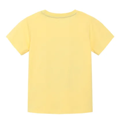 Summer Boys' Cotton T-Shirts with Trendy Cartoon Graphics