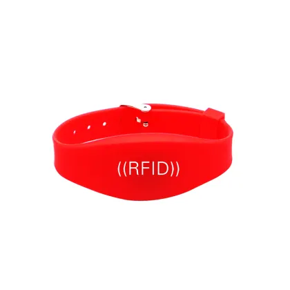 Adjustable Double Frequency RFID Silicone Wristbands