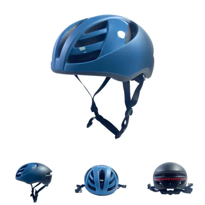 Blue Bicycle Helmet Cycling Helmet