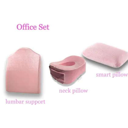 Hot sale premium quality portable small memory foam office nap pillow