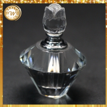 Alibaba china unique k9 crystal handmade perfume bottle