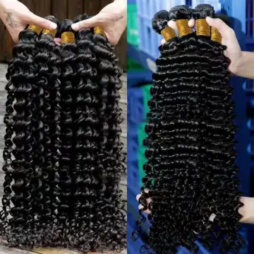 Wholesale 12A GRadeon deep wave  Raw Brazilian Hair Virgin Cuticle Aligned Hair Bundles