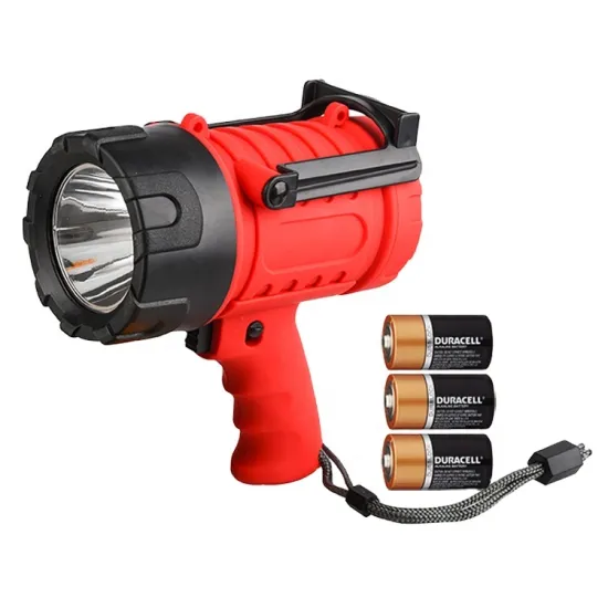18W Waterproof Spotlight Outdoor Lighting with Dry Cell Battery Power