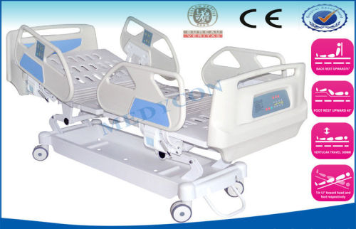 5 Function Electric Medical Beds For Icu , Shower Bath Trolley