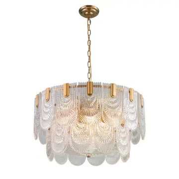 INSHINE Modern Brass Abstract Pendant Light