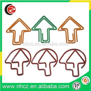 arrow shaped paper clips with customized colorful