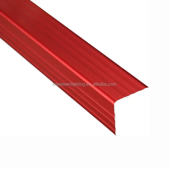 Decorative Colored Aluminum Extrusions: 3000mm Angle Profiles for Industry Flight Cases