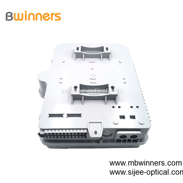 Caja de distribución de empalme de cable de fibra óptica para exteriores de 24 núcleos