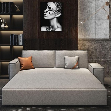 Hot Selling Contemporary Space-Saving Cloth Sleeper Sofa that Converts to Bed