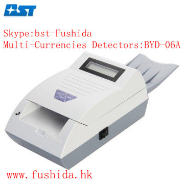 Multi-currency detector,money detector,banknote detector