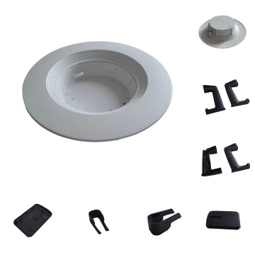 Durable PC ABS Injection Molded Parts for Lighting Fixtures