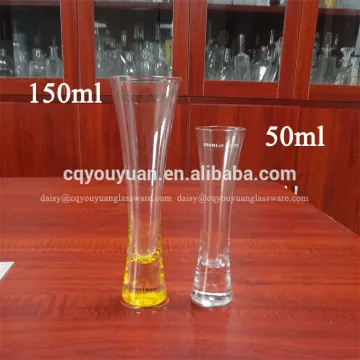 OEM available 50ml 150ml drinking glass unique champagne glass