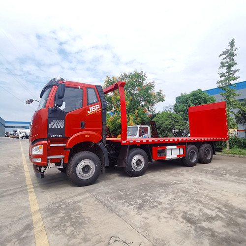 Faw 8x4 тяжелый платечный грузовик