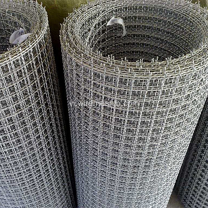 Kim loại Crimped Wire Mesh cho khai thác mỏ