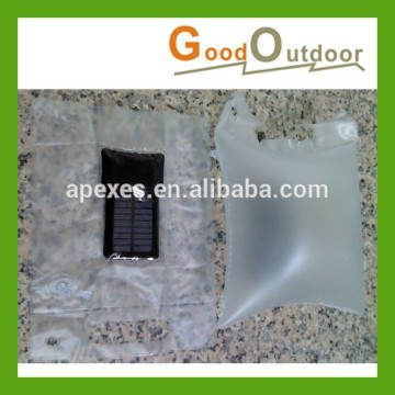 T10-32A Ultra-portable folding Camping PVC Inflatable Solar Lantern