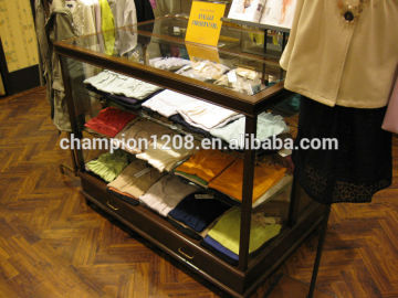 Customized wooden clothes shop furniture