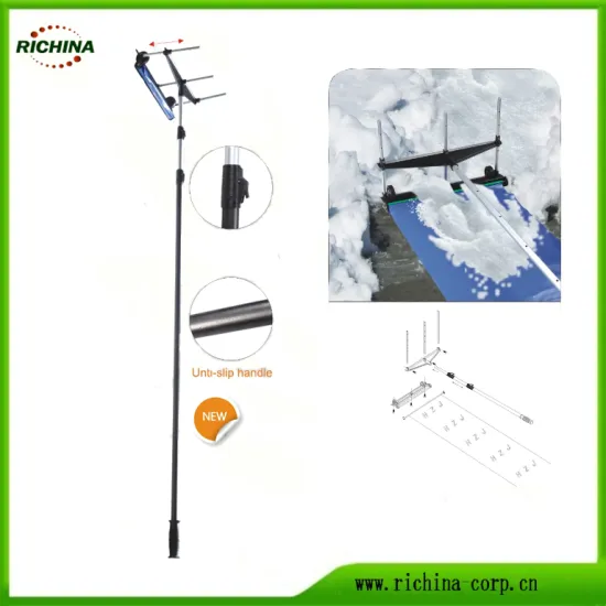 Telescoping Handle Wheeld Roof Snow Rake