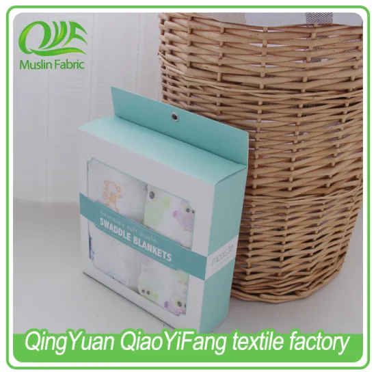 Wholesale muslin cheap baby swaddle blanket