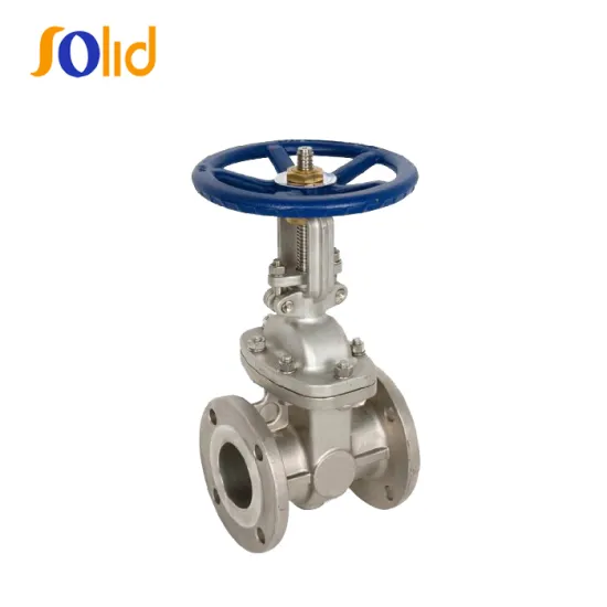 Good Quality China Manual Operated Flange End Stainless Steel Gate Valve