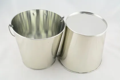 metal cookies biscuits bucket pail