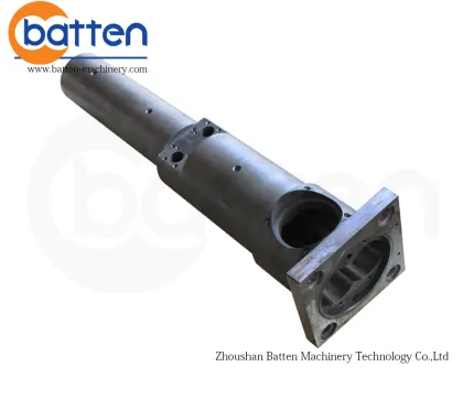 KMD conical twin screw barrel for profile extrusion