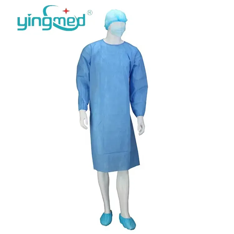 FDA CE Certified Surgical Isolation Gown and Face Mask