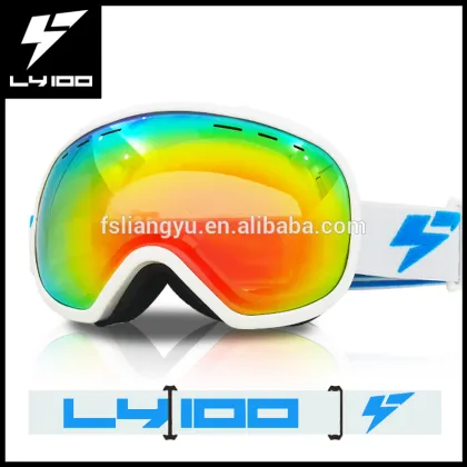 Ski Goggles For Snowmobile Snowboarding Cycling Superior Protective Snow Glasses With UV custom ski goggles