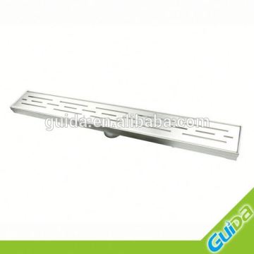SS304 rectangle linear long shower grate drain