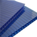 Feuille de polycarbonate multi-mur de 6 mm avec protection UV