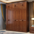 Custom Bedroom Furniture Dark Wood Wardrobe