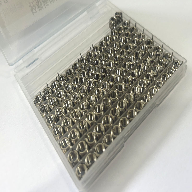 M12*1.75 Keensert Nut Steel Stainless Steel Zinc Fastener with ISO Certification Key-Locking Thread Insert for Industrial Use