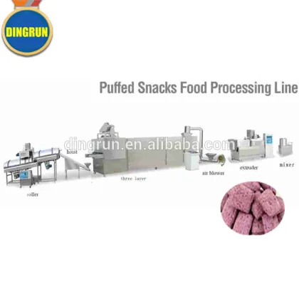 small scale snacks food industries machines