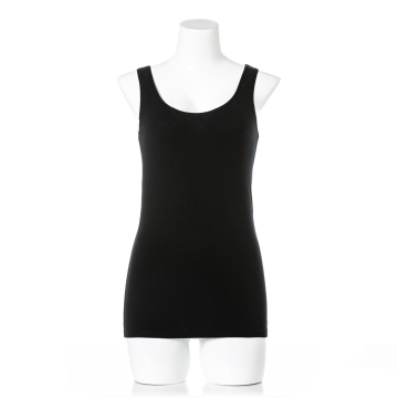 OEM private label women organic cotton sleeveless underwear