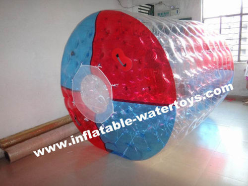 Inflatable Water Roller 1.0mm Thickness Pvc &amp; Tpu Inflatable Water Roller Used In The Lake